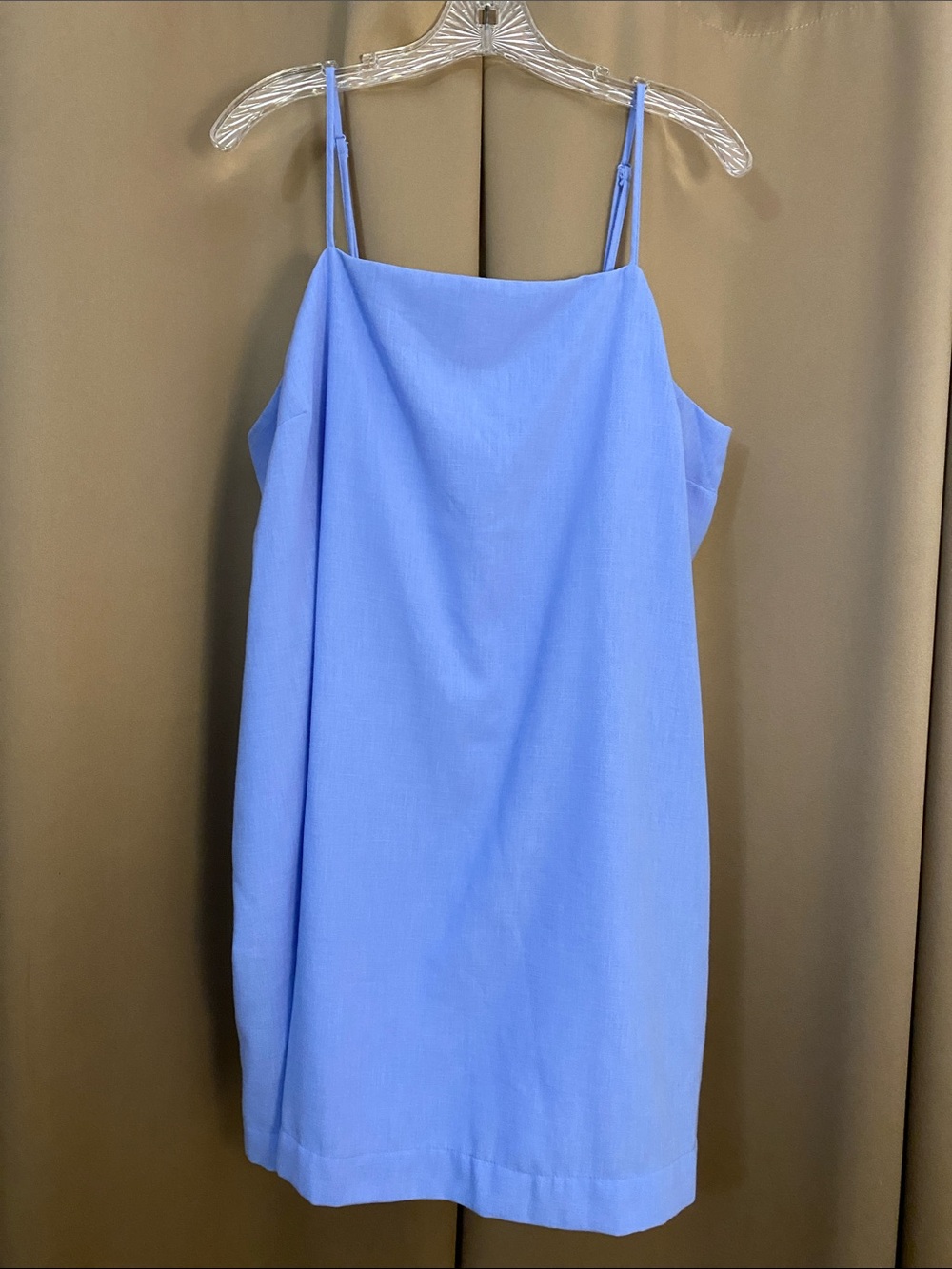 Old Navy Periwinkle Blue Spaghetti-Strap Mini Dress
